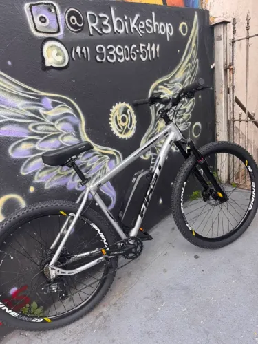 Bicicleta elétrica c/ pedal assistido aro 29