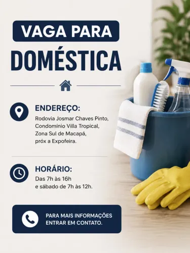 Vaga de emprego! 