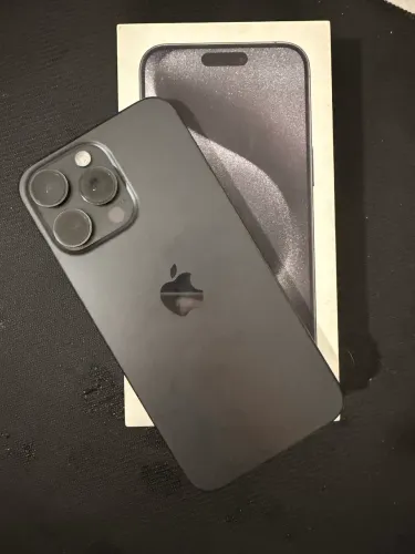 IPHONE 15 PRO MAX 256GB PRETO TITANIUM 