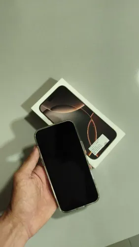 IPHONE 16 PRO MAX 256GB, SEM DETALHES, 97% SAÚDE DA BATERIA