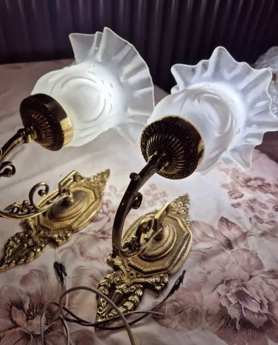 Arandelas bronze maciço
