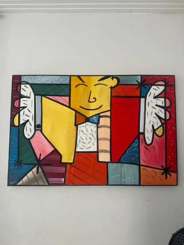 Quadro Romero Britto