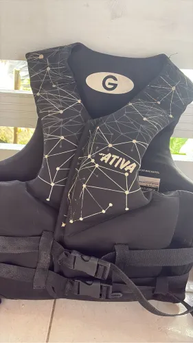 Colete Salva-Vidas Ativa Neoativa JT20 Neoprene G - Homologado Marinha
