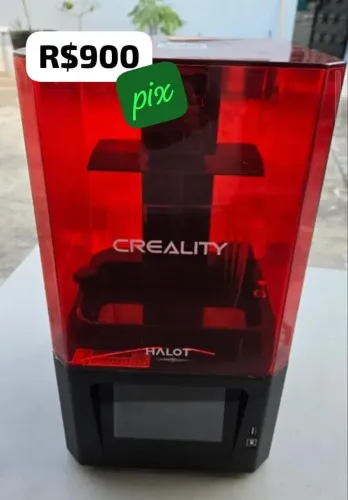 Impressora 3d resina creality HALOT ONE + 3 fepfilm de reserva