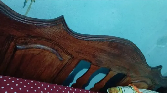 Cama Suporte para Cama Casal em Madeira