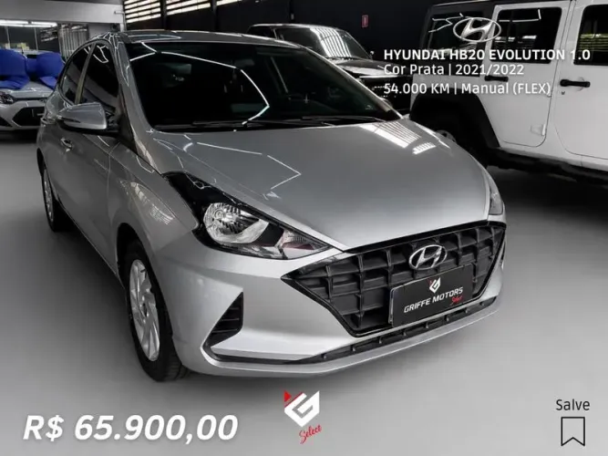 Hyundai HB20 Evolution 1.0 Flex 12V MEC 2022
