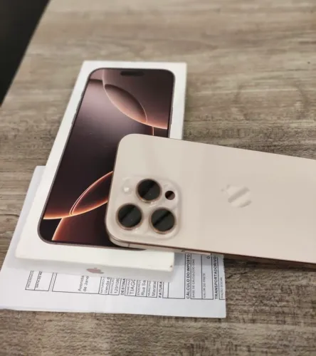 Iphone 16 pro max zerado 100%bateria