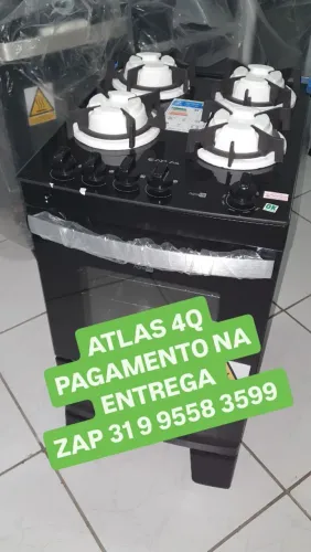 FOGÃO ATLAS 4Q MEGA CHAMA
