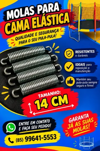 Kit com 20 molas de 14cm 