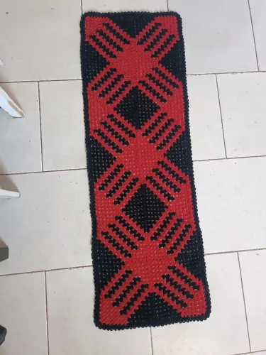 Tapete de crochê
