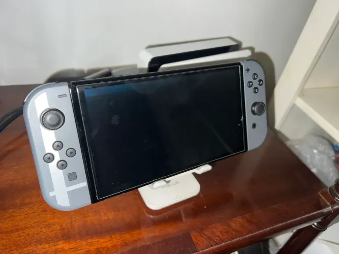 Nintendo switch oled edicao smash bros c.a.r.t.a.o 128 d.e.s.b.l.o.q.u.e.a.d.o