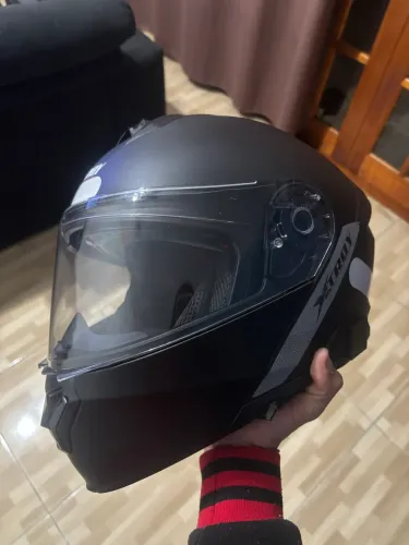 Capacete Xtroy Escamotavel Preto