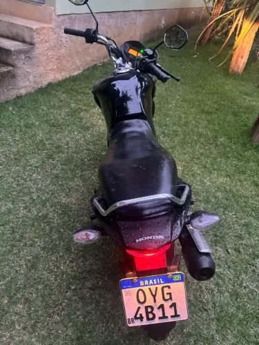 ? HONDA CG 150 FAN ESDI FLEX 2014 - PRETA