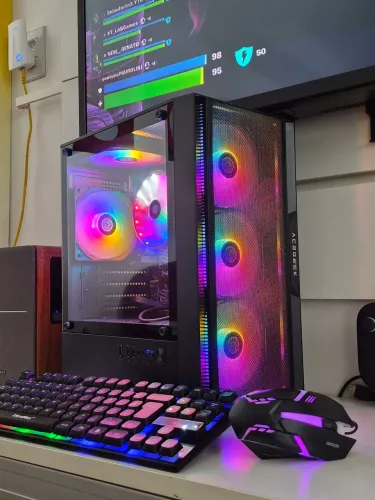 PC Gamer Ryzen 5 5600GT, 16GB RAM, SSD + HD, RGB