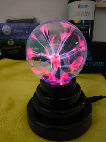 Bola de plasma lampada