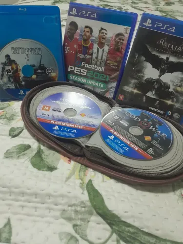 5 Jogos de PS4 Usados em Excelente Estado 