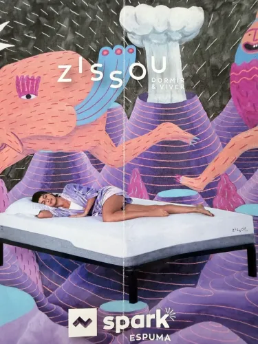 Colchão Zissou Spark Casal (A 25x C 188x L 138) cm
