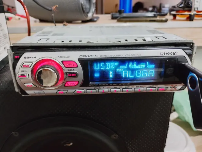 Rádio da sony