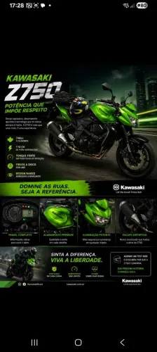 Kawasaki z750 linda