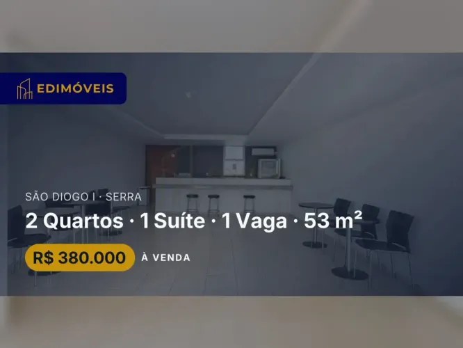 Seu novo lar em São Diogo I: Apartamento 2 quartos com lazer completo