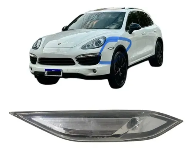 Pisca Dianteiro Esquerdo Porsche Cayenne 2011 7p5945071 Preto