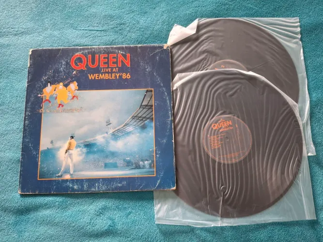 LP Queen Live at Wembley'86 Duplo muito bom