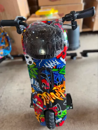 Triciclo elétrico de drift 