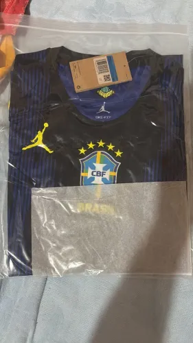 Camisa Azul Brasil Masc G e GG / Fem G