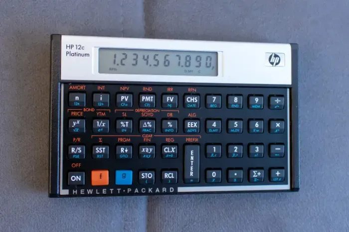 Calculadora Financeira HP 12c Platinum Original F2231AA (superior à Gold)