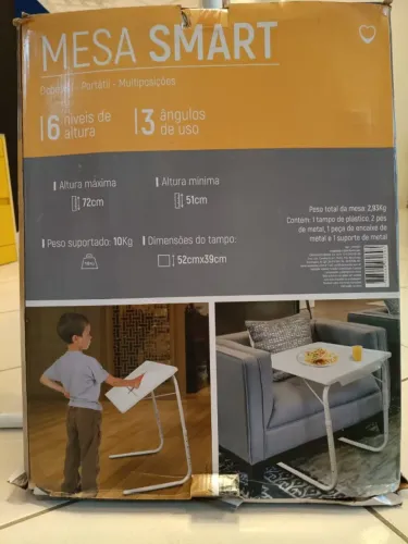 Mesa Smart Cazza para computador, refeições, estudo...