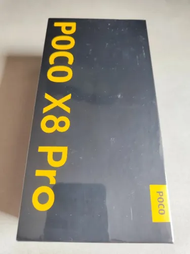Poco X8 Pro 5G de 512gb e 12gb ram, Xiaomi global, novo, lacrado.