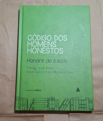 Livro Código dos Homens Honesto de Honoré de Balzac