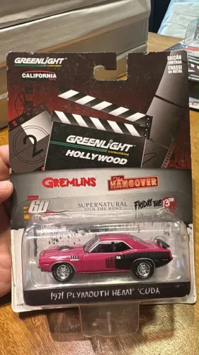 GreenLight Hollywood 60 Segundos - 1971 Plymouth Hemi ?Cuda - Mianitura Colecionável