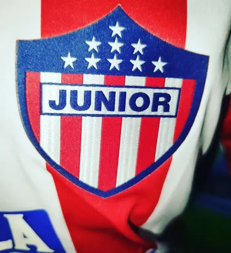 CAMISA JÚNIOR BARRANQUILLA DE JOGO COLÔMBIA OFICIAL