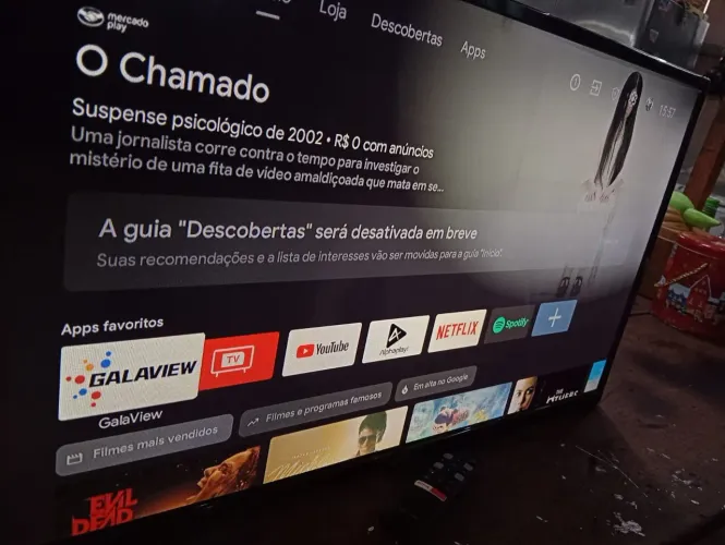 Tv smart TCL 50 polegadas 4k wi-fi