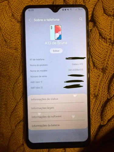 SAMSUMG GALAXY A13