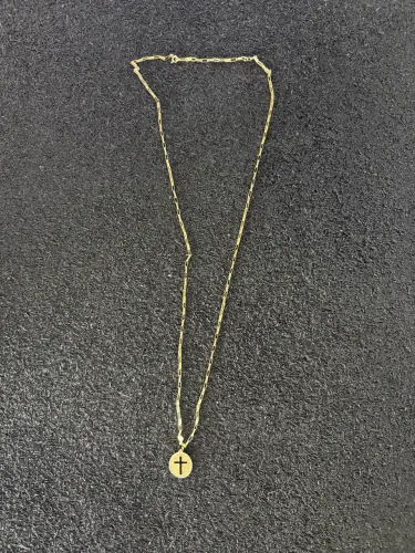 Corrente de ouro maciça