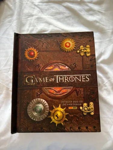 Livro game of thrones pop-up