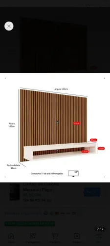 Painel para tv