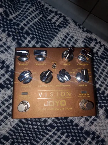 Dual_modulation vision joyo. Pedal guitarra