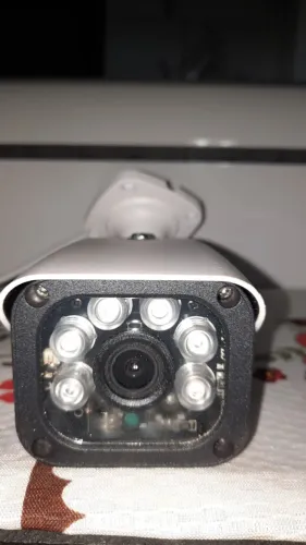 Camera com defeito ASECAM 8MP 4K Externa áudio POE Onvif AI Visão Noturna Colorida