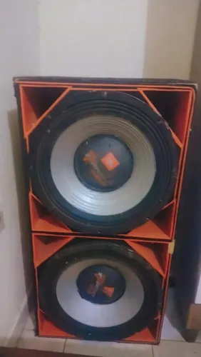 Par de alto falante tornado 15 polegadas 3000 watts, 1500 RMS com caixa MDF