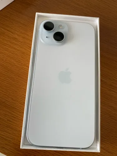 Iphone 15 azul 128gb estado de zero (nenhum detalhe, bateira 90% tudo original