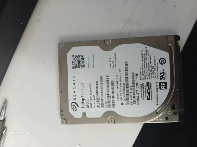 Hd de notebook 500gb