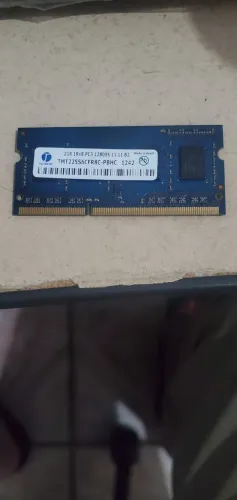 Memória ddr3 Pc3 12800 2gb 1 pente para notebook 