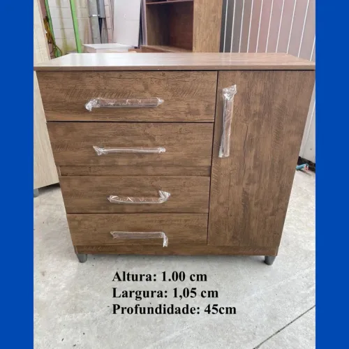 Cômoda com 4 gavetas - entrego Curitiba e região