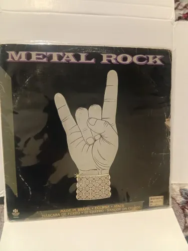 Disco de vinil Metal Rocka bandas nacionais anos 80