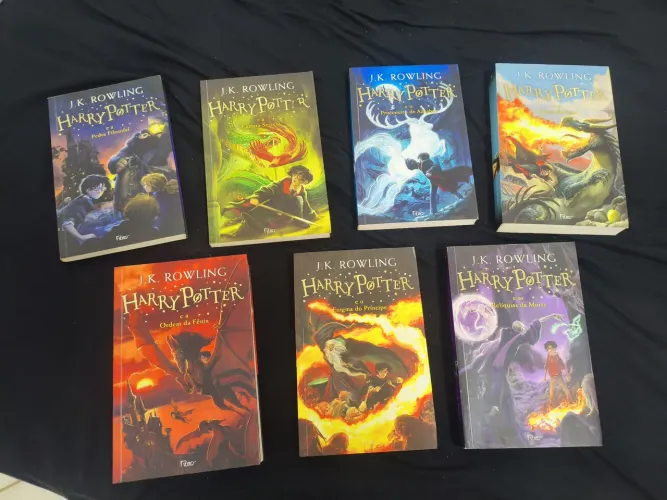 Box de livros Harry Potter 