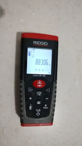 Medidor de Distância à Laser 50 Metros LM-100 RIDGID