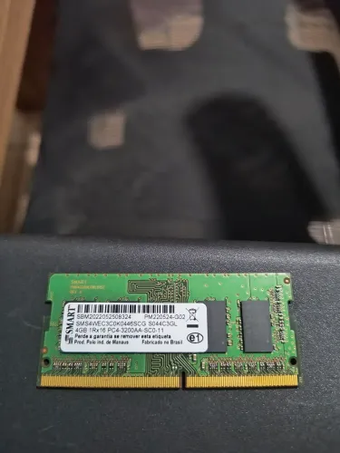 Memória RAM Notebook 4GB DDR4 3200MHz Smart Original Lenovo